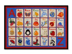 Alphabet Multi Rug