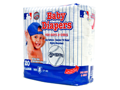 Milwaukee Brewers Disposable Diapers