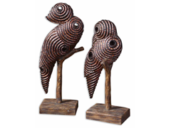 Perching Birds Set of 2