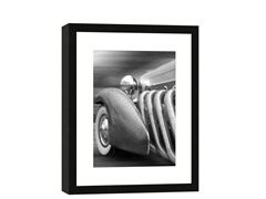 Framed Duesenberg in Motion