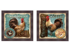 Rooster Set of 2