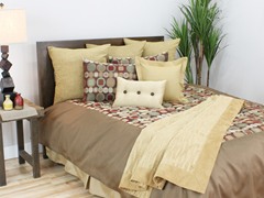 Oakley Spice 5pc Queen Comforter Set