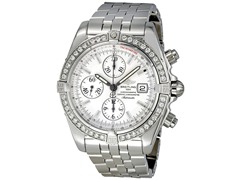 Men's Evolution Diamond Bezel White Dial