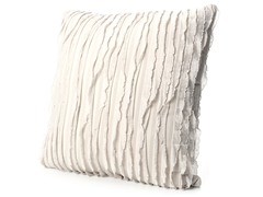Ruffles 20x20 Pillow-Grey Feather