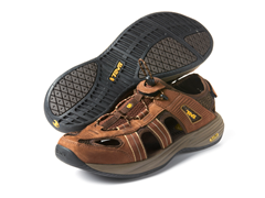 Teva Men's Churnium Brown Leather