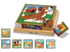 Pets 16-Pc Cube Puzzle