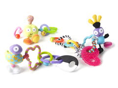 Linko, Clip Together Teether & Toys