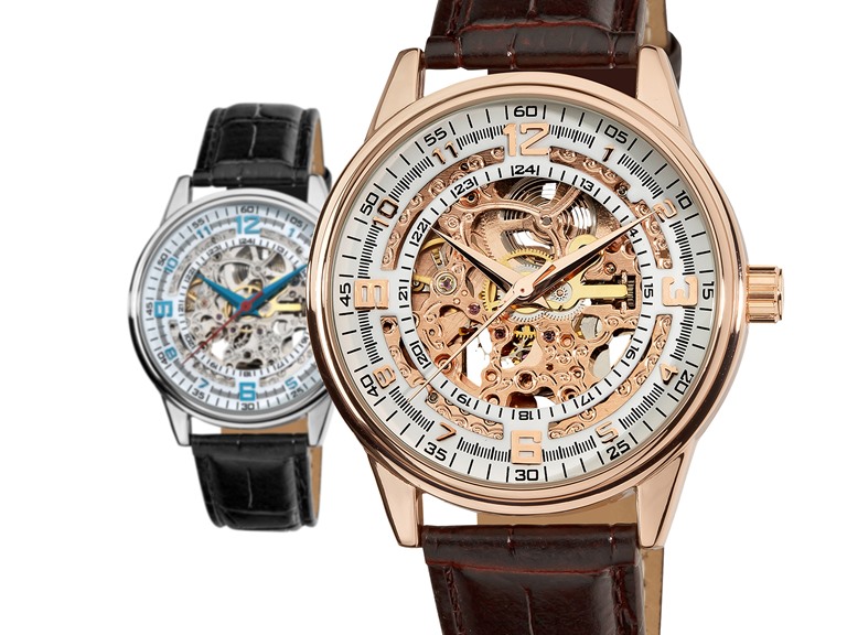 Akribos XXIV Saturnos Watch - 4 Colors