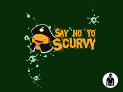 Say No to Scurvy Pullover Hoodie