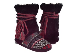 MUK LUKS® Fur Wrap Boot-Ladies