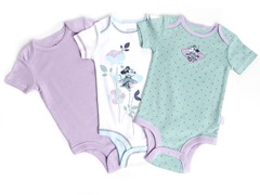 Disney Cuddly Bodysuit - 3 Pack