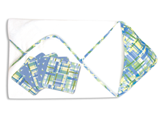 Nantucket Hooded Towel/Washcloths Set