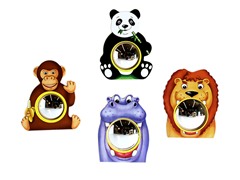 Animal Friends Wall Mirrors(set of 4)