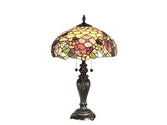 16 X 24 Peony Table Lamp w/Jewels