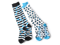 Snow Leopard and Stripes 2-pk