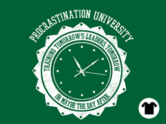 Procrastination University - Kelly Green