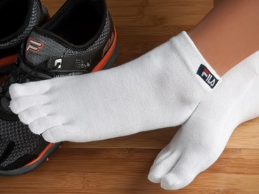 2-Packs of Fila Five-Toe Socks