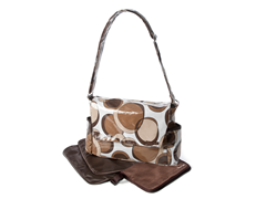 Bubble Messenger Bag with Clutch