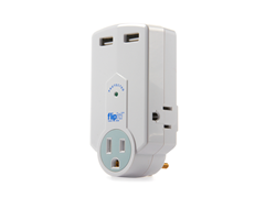 Travel 3-Outlet 612 Joules + 2 USB