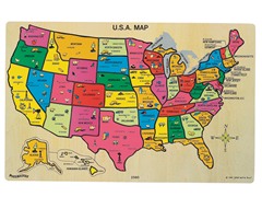 USA Map Puzzle