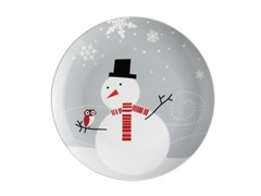 Little Hoot & Snowman 8" Salad - Set 4