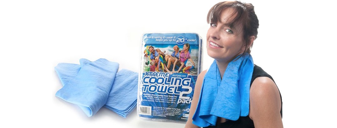 RealXGear Xtreme Large Cooling Towel 2pk