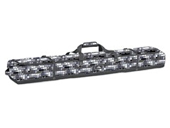 Deluxe Double Ski Bag - Cubes/Charcoal