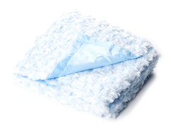 Baby Swirl 30x40 Throw-Blue