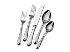 Mikasa 50pc Flatware Set-Chloe Frost