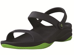 Youth 3-Strap Sandal Navy / Lime Green