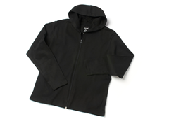 ALPS Women's Black Jersey Knit Hoodie