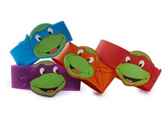 TMNT Rubber Bracelets - All Four!