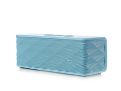 Bluetooth Stereo Speaker w/ Mic - Blue