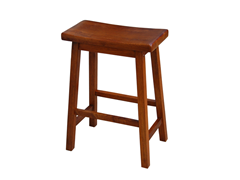 TMS Arizona Chestnut Stool (2 Sizes)