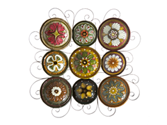 Grid Italian Plates Wall Art