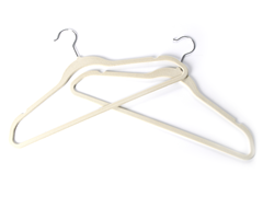 Flocked Hangers - 50 Pack