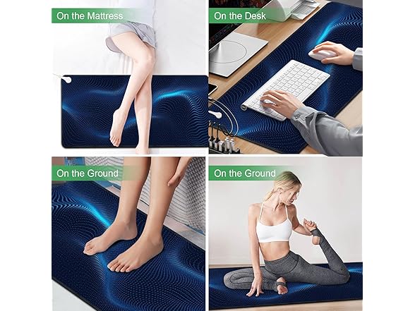 Grounding Mat for Bed (King, 76"x27")