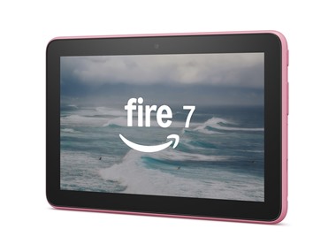 $29.99 Fire 7 Tablet (2022, 12th Gen, Pink) dealfomo