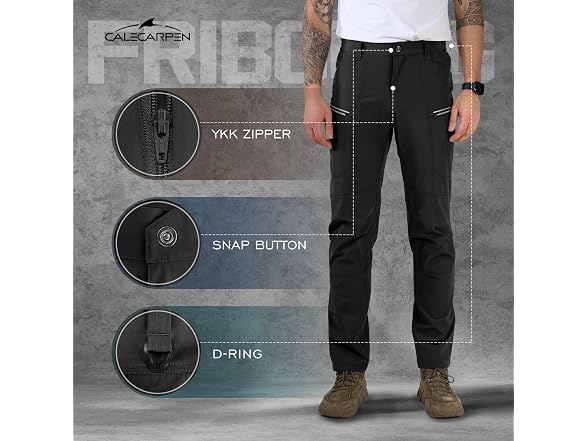 Calecarpen (30W x 32L) Work Utility Pants