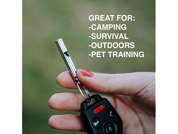 DAILYCARRYCO. Titanium Emergency Whistle