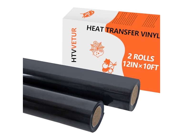 2 Pack Heat Transfer Vinyl for T-Shirt 