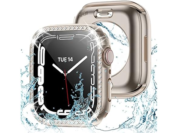 Singiuzoo 2 in 1 Bling Waterproof Case 