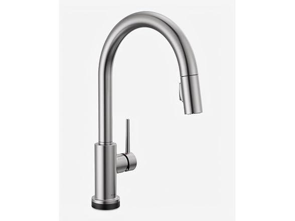 Delta Trinsic Brushed Nickel Touch Kitchen Faucet
