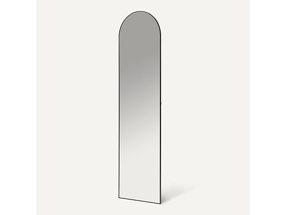 Amazon Basics Full Length Floor Mirror, 59" x 16", Black