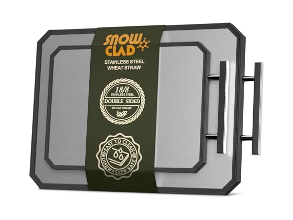 Stainless Steel Cutting Board Set