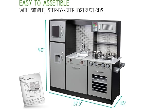 Wooden Kitchen Play Set