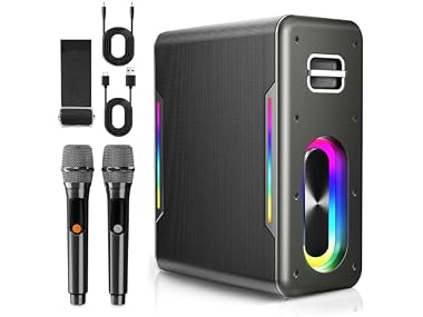 $52.99, Was $309.99, 82% Off! Myscenetang Karaoke Machine dealfomo