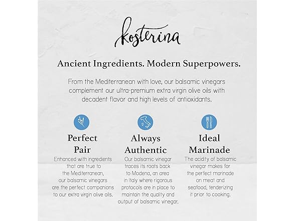 Kosterina Dark Balsamic 12.7oz