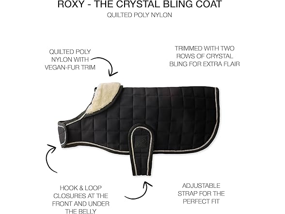 Pet Passion Quilted Dog Coat Pet Jacket VARIES