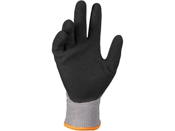 KLEIN TOOLS Klein Tools Winter Work Gloves, Knit Dippe